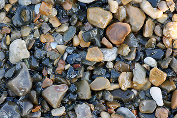 Image showing shot of a group of pebbles 