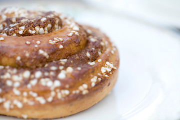 Image showing Sweet pastry bun.