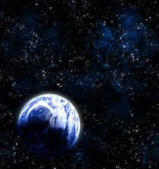Image showing planet in space