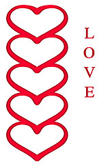 Image showing Love Heart Valentine