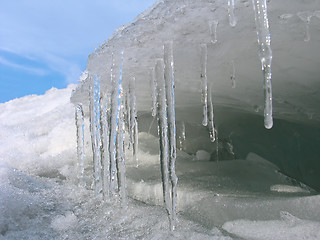 Image showing Icicles