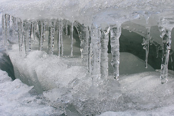 Image showing Icicles