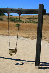 Image showing Swings