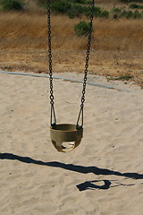 Image showing Swings