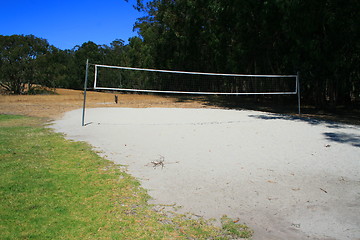 Image showing Beach Volleyball Court