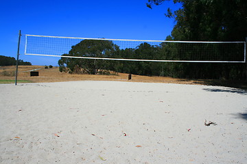 Image showing Beach Volleyball Court