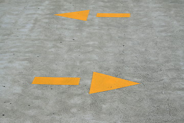 Image showing Yellow Arrows