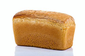 Image showing Bread on white background