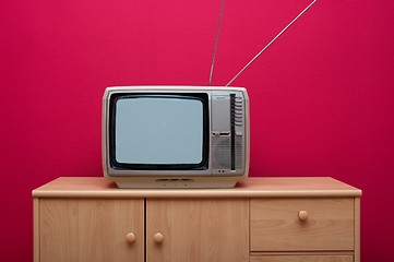 Image showing Vintage TV