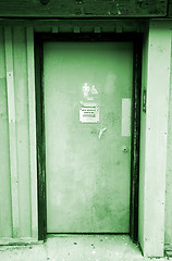 Image showing Restroom Door