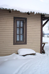 Image showing Winter in the Village