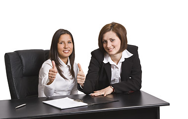Image showing Positive business colleagues