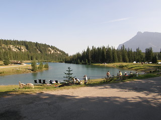 Image showing Two Jack Lake in Alberta