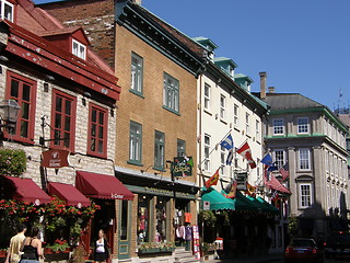 Image showing Streets of Quebec City