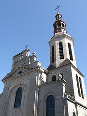 Image showing Notre Dame Basilica Cathedral in Quebec City