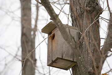 Image showing Homemade Birdhouse