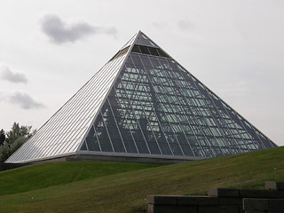 Image showing Muttart Conservatory in Edmonton, Alberta