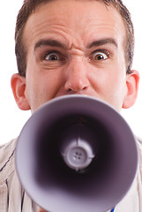 Image showing Yelling Man