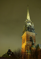 Image showing church tyska in stockholm