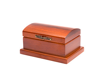 Image showing Wooden casket for jewelry