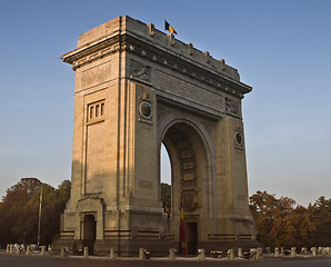 Image showing Triumphal arch-Bucharest,Romania