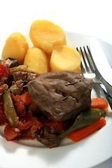 Image showing Lambs liver casserole meal