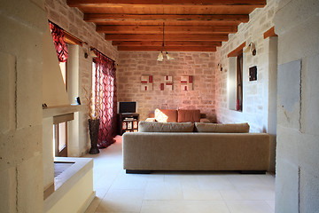 Image showing Cretan luxury villa interior