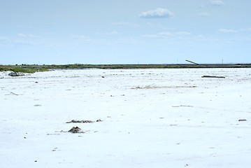 Image showing salty lake Baskunchak,Russia