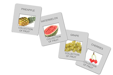 Image showing fruits slides