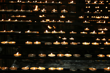 Image showing candles background