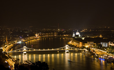 Image showing budapest in the night