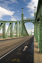 Image showing freedom bridge in budapest