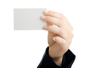 Image showing Business card