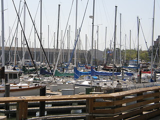 Image showing Fishermans Wharf in San Francisco