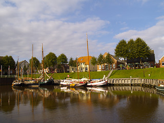 Image showing historic ships 