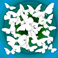 Image showing Butterfly Background