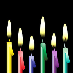 Image showing Candles