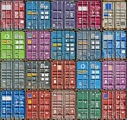 Image showing Freight Containers