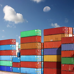 Image showing Freight Containers