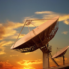 Image showing Satellite Dishes