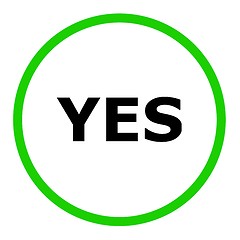 Image showing Yes Sign