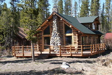 Image showing Cozy Log Cabin