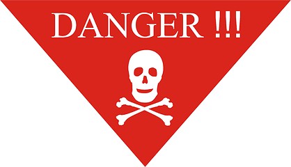 Image showing Danger