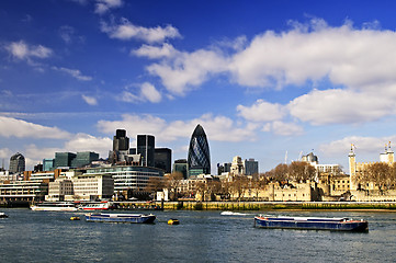 Image showing Tower of London skyline