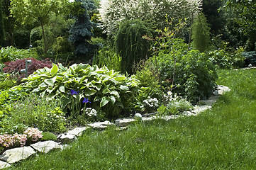 Image showing peaceful garden