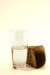 Image showing bread and water 2