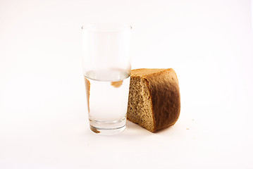 Image showing bread and water 4