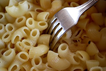 Image showing Eating Hot Macaroni