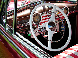 Image showing steering wheel