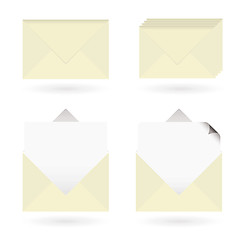 Image showing business envelopes open